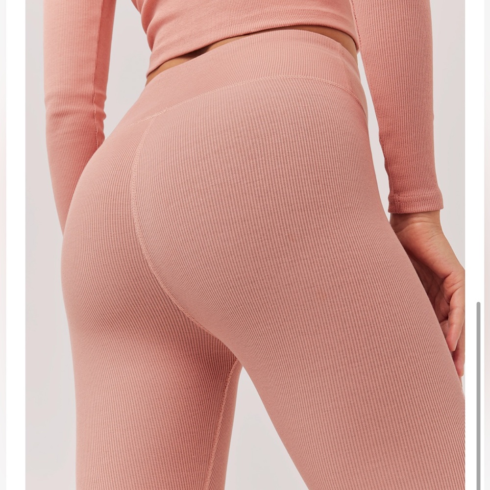 Pact Ribbed High Waist Legging